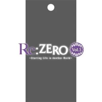 Re:ZERO -Starting Life in Another World- Vol. 3 Booster Pack