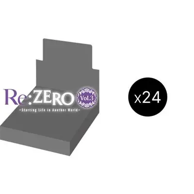 Re:ZERO -Starting Life in Another World- Vol. 3 Booster Box Case