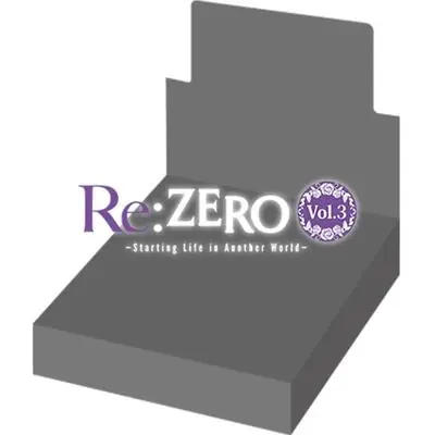 Re:ZERO -Starting Life in Another World- Vol. 3 Booster Box