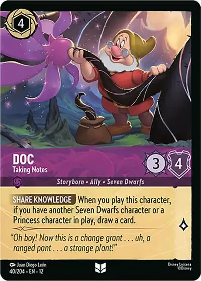 Doc - Taking Notes (Foil)