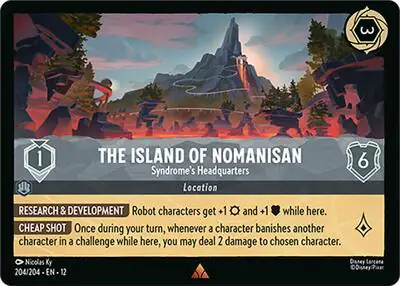The Island of Nomanisan - Syndrome's Headquarters