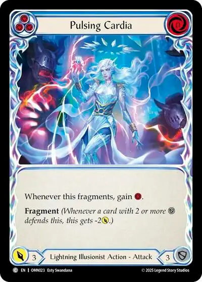 Pulsing Cardia (Blue)