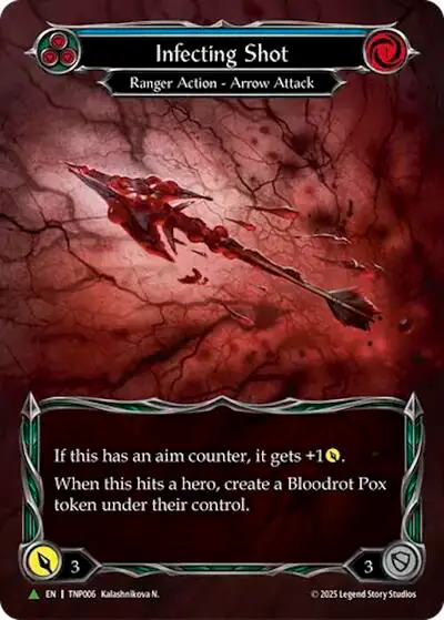 Infecting Shot (Blue) (Marvel) - TNP006