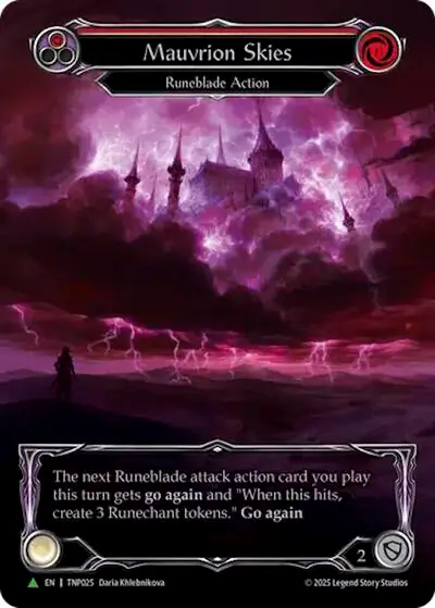 Mauvrion Skies (Red) (Marvel) - TNP025