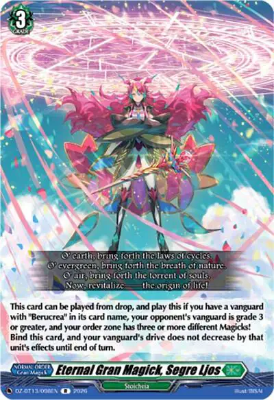 Eternal Gran Magick, Segre Ljos
