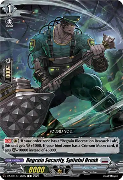 Regrain Security, Spiteful Break