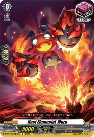 Heat Elemental, Marg