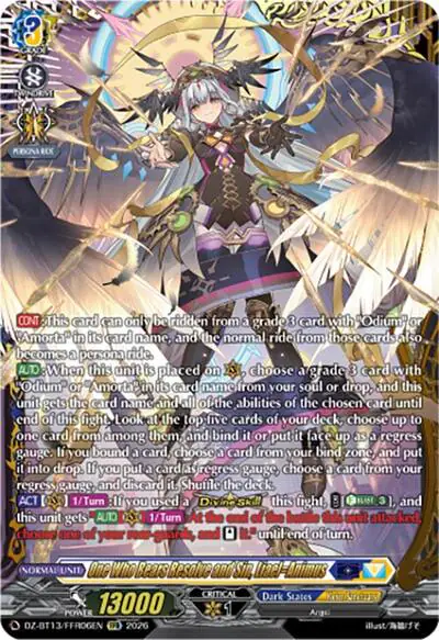 One Who Bears Resolve and Sin, Liael=Animus (FFR)