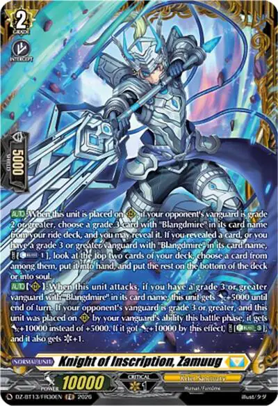 Knight of Inscription, Zamuug (FR)