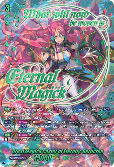 Great Magick Caster of Eternity, Berucrea (SEC)