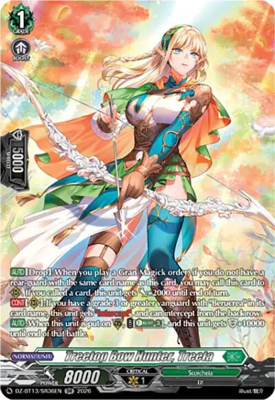Treetop Bow Hunter, Treeta (SR)