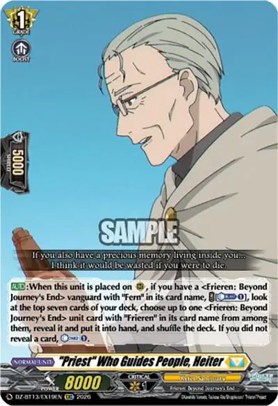 "Priest" Who Guides People, Heiter