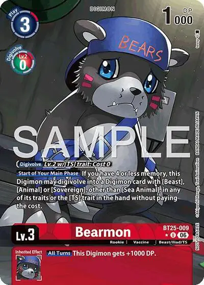 Bearmon - BT25-009 (Full Art)