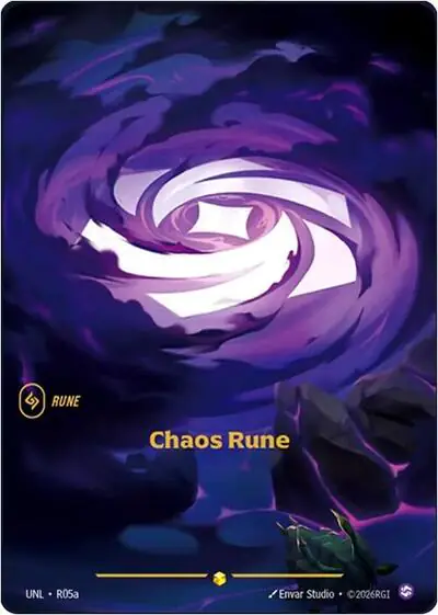 Chaos Rune (Alternate Art)