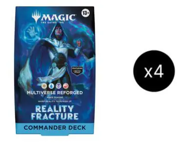 Reality Fracture Commander Deck - Multiverse Reforged Case