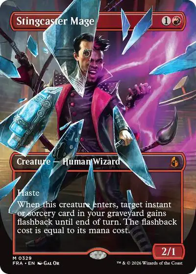 Stingcaster Mage (Borderless)