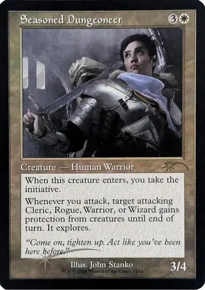 Seasoned Dungeoneer (Retro Frame)