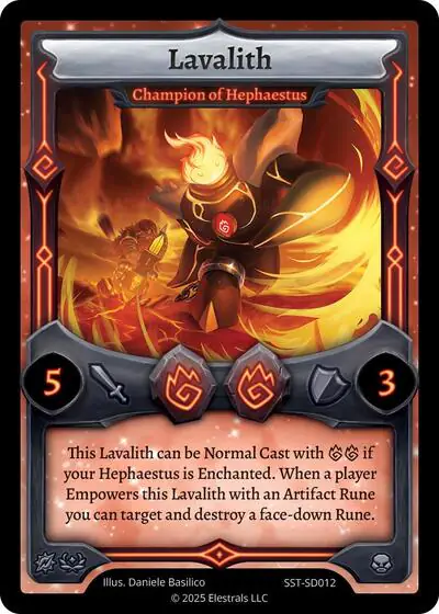 Lavalith - Champion of Hephaestus
