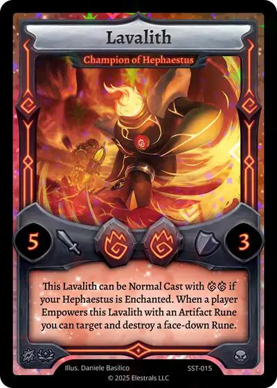 Lavalith - Champion of Hephaestus