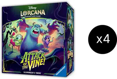 Disney Lorcana: Attack of the Vine! Illumineer's Trove Case