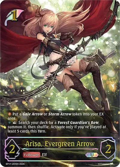 Arisa, Evergreen Arrow (U)