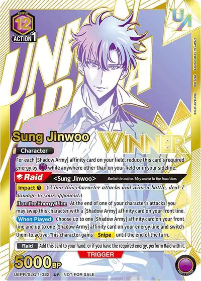 Sung Jinwoo (022) (UR) (Winner)