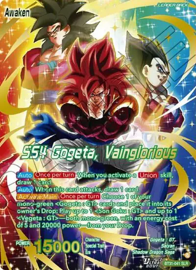SS4 Son Goku & SS4 Vegeta // SS4 Gogeta, Vainglorious (SLR)