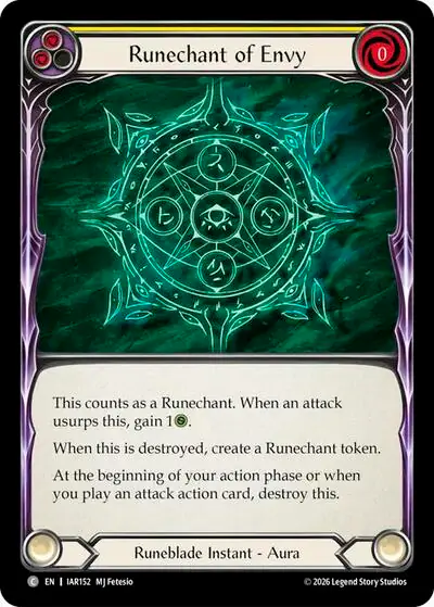 Runechant of Envy (Yellow)