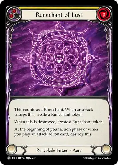Runechant of Lust (Yellow)