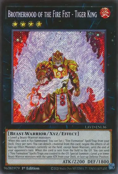 Brotherhood of the Fire Fist - Tiger King
