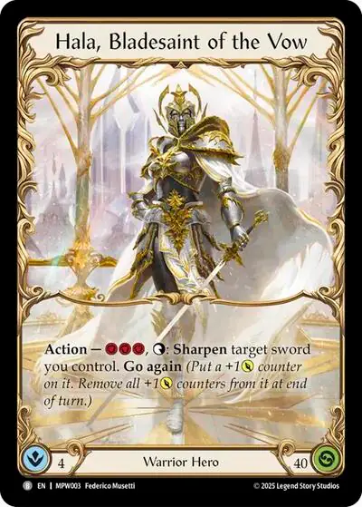 Hala, Bladesaint of the Vow