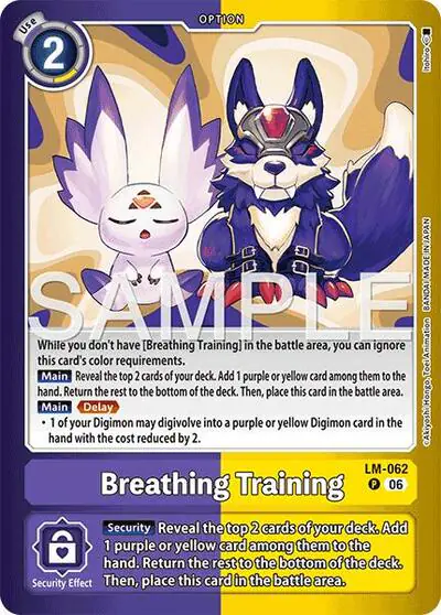 Breathing Training