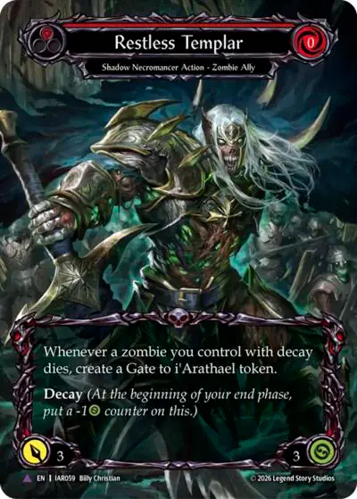 Restless Templar (Marvel)