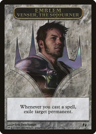 Emblem - Venser, the Sojourner